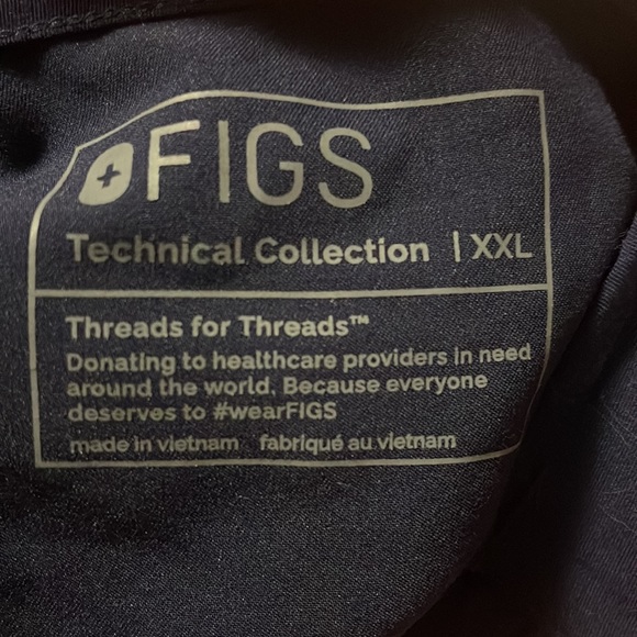 Figs Scrub Top - Picture 2 of 2